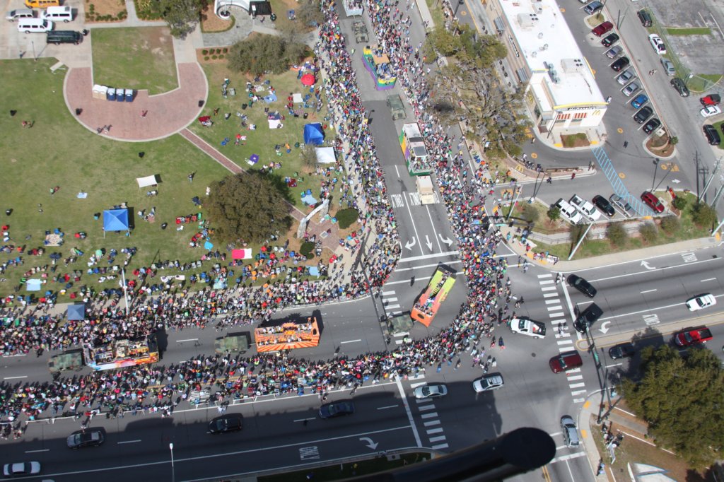 Mardi Gras aerials, 2012  #25