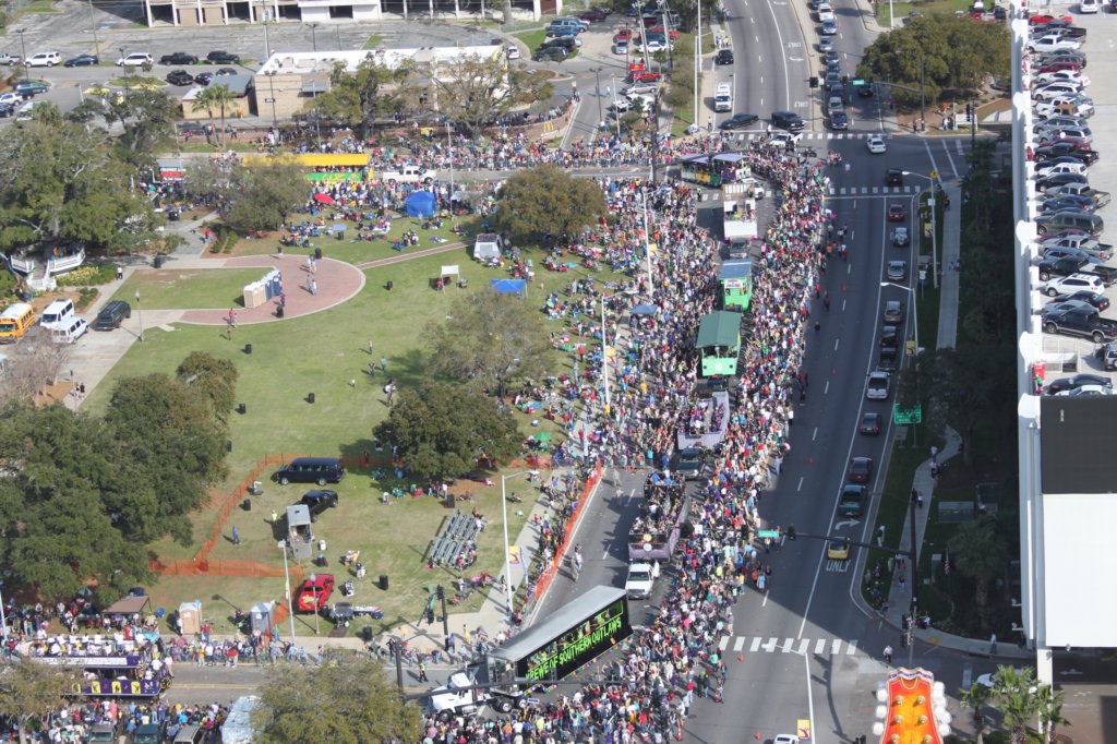Mardi Gras aerials, 2012  #39