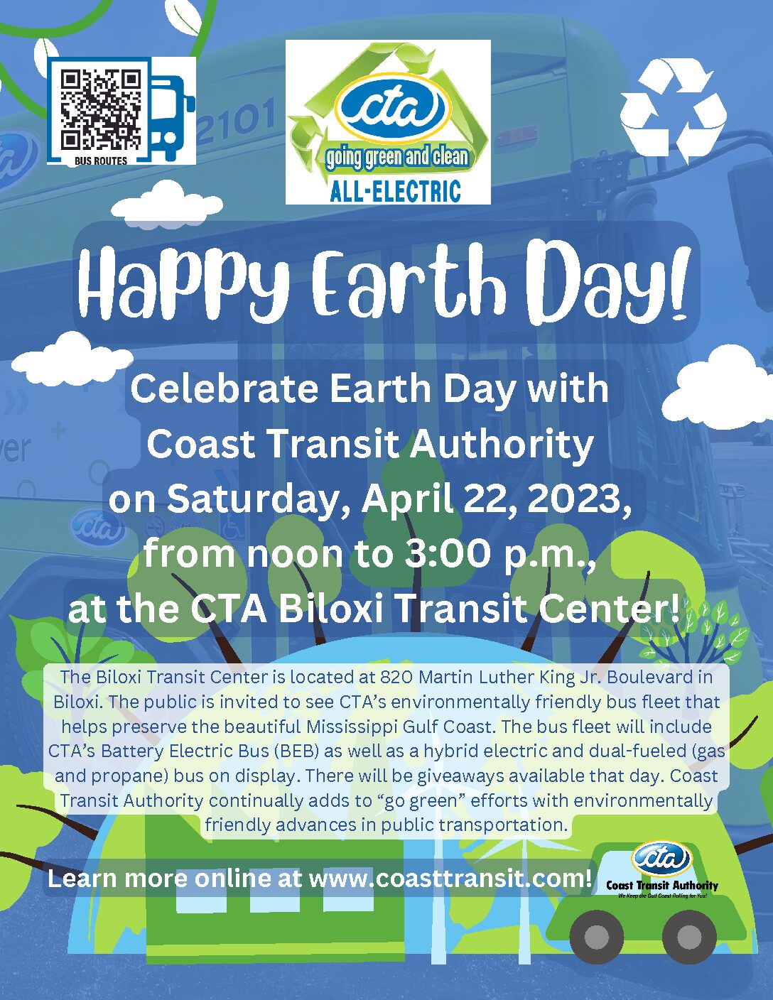 CTA Earth Day Celebration 2023 Flyer